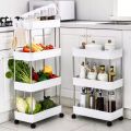 Rack with wheels, narrow shelves, kitchen shelves, bathroom shelves with hooks and wheels.. 