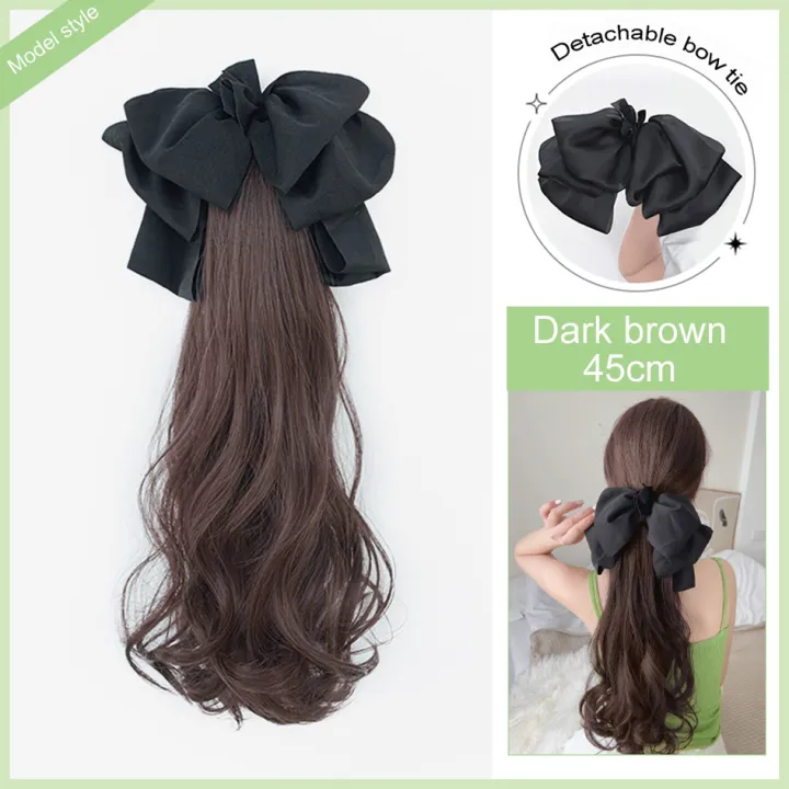 Synthetic%2010inch%2012inch%2014inch%2016inch%20ponytail%20wig%20for%20women%20with%20long%20curly%20hair%20high%20ponytail,%20bow%20tie%20low%20braid%20fake%20ponytail%20-%20Image%208