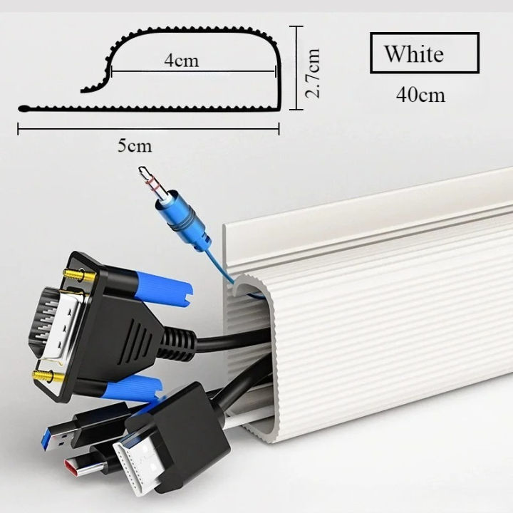 40cm%20PVC%20Desk%20Cable%20Tray%20Cable%20Management%20Under%20Desk%20Channel%20Cable%20Raceway%20Cord%20Hider%20No%20Drilling%20for%20Home%20Office%20Wire%20Organizer%20-%20Image%207