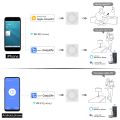 Homekit 16A WiFi Smart LED Light Switch Module Wireless Siri Voice Control Relay Breaker Work With Apple Home Kit Alexa Google. 