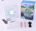 Solar Rechargeable Car fan Dashboard 360 Degree Rotatable fan Car Auto Powerful 3 Speed Cooling Air Fan for All Cars,Tempo,Trucks.