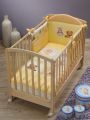 Babycrib wooden baby crib wooden baby cot and crib A+ quality finished with varnish customized. 