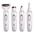 4 in 1 Women Electric Epilator Bikini Eyebrow Nose Lady Trimmer Facial Hair Removal Face Body Painless Female Shaver Depilator. 