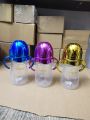 Chrome Style Baby Plastic Feeder With Handle 260ml/8oz. 
