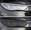 30x60cm Automotive Headlight Perforated Vinyl Wrap | Matte Finish Protective Film | Waterproof, Anti-Scratch, Self-Adhesive Car Light Sticker | JFR STICKER ZONE. 