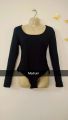 woman's sexy full sleeve round neck playsuits Green black Red. 