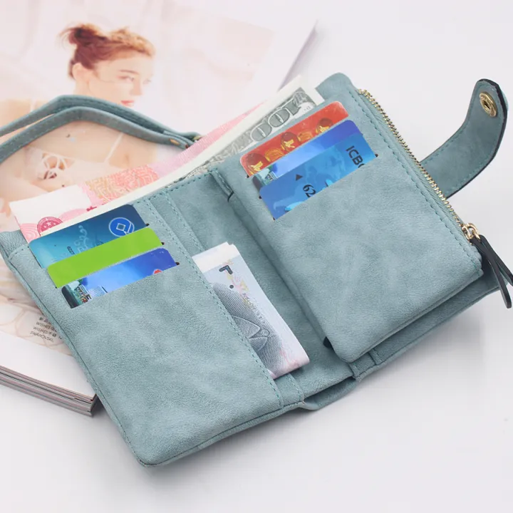 New%20women's%20short%20wallet%20European%20and%20American%20retro%20simple%20fashion%20all-match%20multiple%20card%20slots%20handbag%20student%20coin%20zipper%20co%20-%20Image%205