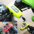 Motorcycle Handlebar Grip Brake Lever Lock, Handlebar Safety Lock Universal, Anti-theft Brake Level Lock With 2 Keys. 