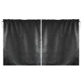Car Privacy Curtains Universal Divider Curtain Between Rear Seat Auto Blackout Sun Shades Side Window Covers.