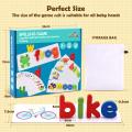 Kids Alphabet Wooden Spelling Game – Fun Educational Learning Cards & Letter Set. 