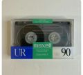 Maxell UR 90 Audio Cassette Tape Tinted Oval Window Shell 135m/440ft Sealed New. 