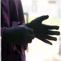 Complete Sharai Parda Set Hijab, Gloves and Socks for girls Islamic without Chester. 