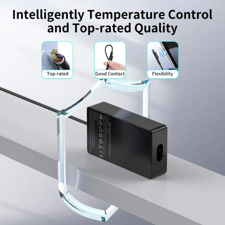 Surface%2044W%2015V%202.58A%20Power%20Supply%20AC%20Adapter%20Charger%20for%20%20Surface%20Pro%203/4/5/6/7,%20Surface%20Laptop%203/2/1,%20Surface%20Go/Book%20-%20Image%203