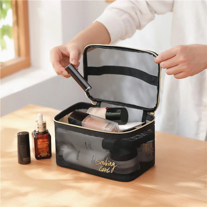 Women%20Travel%20Cosmetic%20Bag%20Large%20Capacity%20Black%20Mesh%20Makeup%20Case%20Organizer%20Storage%20Pouch%20Casual%20Zipper%20Toiletry%20Make%20Up%20Wash%20Bags%20-%20Image%206