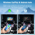5INCH Screen Motorcycle CarPlay Screen Support Dual Camera Record with Wireless CarPlay and Android Auto IP67 Waterpr. 