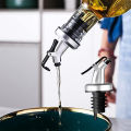 Oil Pour Spouts Olive Oil Vinegar Bottle Dispenser Pourer with Leak-Proof Cap for Kitchen Bar Sauce Salad. 