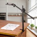 Horizontal Tripod for Phone Smartphone Table Overhead Tripod Stand for Mobile Cellphone Filming Photography Articulated Arm. 