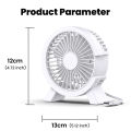 USB Mini Portable Fan Desktop Fan Silent Small Fan For Student Dormitory Computer Summer Gadget Home Office Rechargeable Fan.