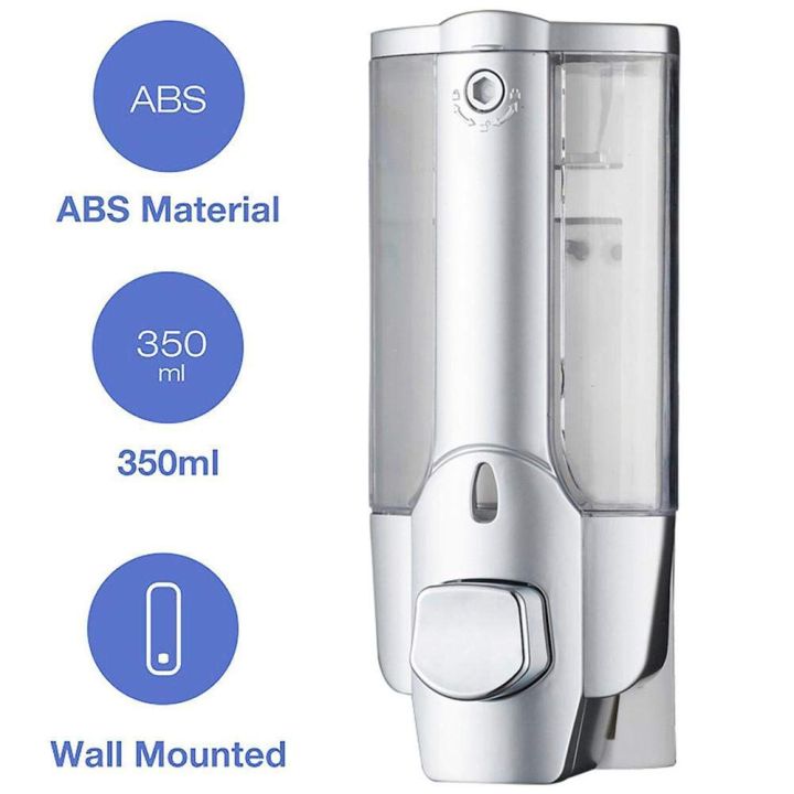Wall%20Mounted%20Liquid%20Soap,Shampoo%20and%20Hand%20wash%20Dispenser%20for%20Sink%20Bathroom%20350%20ml%20-%20Image%203