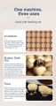 8 Eggs Intelligent Fully Automatic incubator ac dc 40w. 