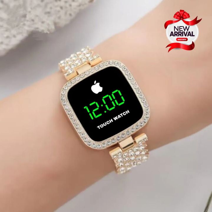 HOT%20DEAL%20NO%201%20Full%20Diamond%20Touch%20Screen%20LED%20Watch%20Steel%20Chain%20with%20Diamonds%20Ladies%20Watches%20For%20Female%20Women%20Girl%20-%20Image%206