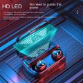 M20 TWS WIRELESS EARBUDS WITH NOISE CANCELLING FEATURE.