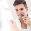 Electric Nose Hair Trimmer Portable Electric Shaving Men's High Quality USB Charging Automatic Waterproof Mini Nose Hair Remover. 
