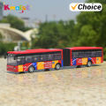 1/64 Alloy City Bus Model Vehicles City Express Bus Double Buses Diecast Vehicles Toys Funny Pull Back Car Children Kids Gifts. 
