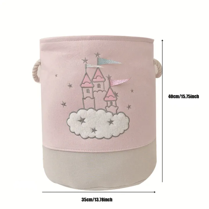 Large%20Pink%20Laundry%20Basket%20Kids%20Toys%20Storage%20Basket%20with%20Handles%20Fabric%20Foldable%20Cute%20Cartoon%20Castle%20Nursery%20Hamper%20Gift%20Basket%20-%20Image%206