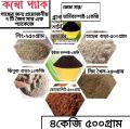 Organic Fertilizer 7 in 1 Combo Pack( Vermicompost +Bone meal+Horn Meal+Neem Cake+Tricho compost+Cocopeat+Jhinuk(Shamuk)). 