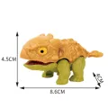 Jurassic Finger Dinosaur  Tyrannosaurus Model Toys for Kids Finger Biting Dinosaurs Movable Joints Dinosaur Toy for Boy Gift. 