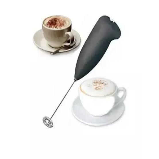 "Electric Handheld Coffee Beater: Mini Hand Blender, Lassi Maker, Juice Maker, Egg Beater, Whisker, Milk Frother - Cell Operated - Manual Coffee Beater Machine - Portable Coffee Mixer - Kitchen Gadgets - Electric Coffee Mixer - Handheld Coffee Mixer - Bat