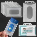 Employee work ID card name badge card holder; Corporate employee name badge card holder; Nurse ID card card holder; Card holder. 