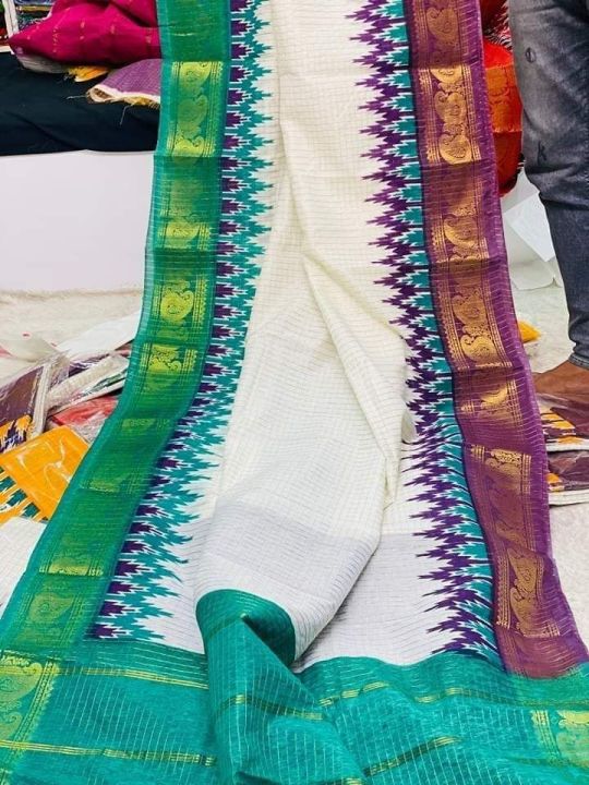 14%20haat%20madurai%20cotton%20silk%20sharee%20running%20blouse%20piece%20for%20women%20-%20Image%204