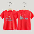 Big Brother T-Shirt I Have A Secret Promoted To Big Brother Pregnancy Announcement Going To Be A Big Brother Kids Tee Tops.