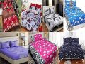 Bed Sheet with 2 pillow covers cotton (6×7.5) 70×90cm full size. 