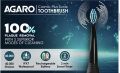 Agaro Electric ToothBrush , Model Cosmic Plus , Sonic Type , Rechageable Type , 5 Mode , 5 Brush Heads , 1 Interdental Head And Carry Case. 