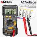 ANENG SZ304 Digital Multimeter AC/DC Voltmeter Ammeter Non-contact Voltage Detector Electric Current Tester Hz Diode Capacitor. 