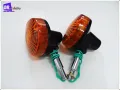 Suzuki ts100 ts100c ts100n turn signal LH & RH set (2 pcs) # front-back turn signal (orange light cover) left-right 1 set (2 pcs). 