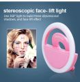 RK12 Rechargeable Portable Selfie Ring Light for Camera Phone Light LED Flash. 
