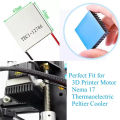 3D Printer Part Aluminum Heatsink For Nema17 42 Stepper Motor Ender3 Cooling Heat Sink Radiator 40x40x11mm With Adhesive Backing.