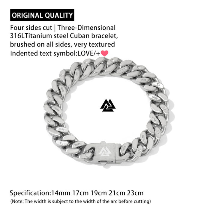 Original%20Design%20Stainless%20Steel%20Cuban%20Bracelet%20Men%20Women%20Couple%20Letter%20Matte%20Bangle%20Punk%20Hip%20Hop%20Thick%20Chunky%20Chain%20Wristband%20-%20Image%207