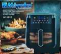 Miyako AF-5012 Auto cut off /resume when reach/ below preset temperature Air Fryer 6 liter.