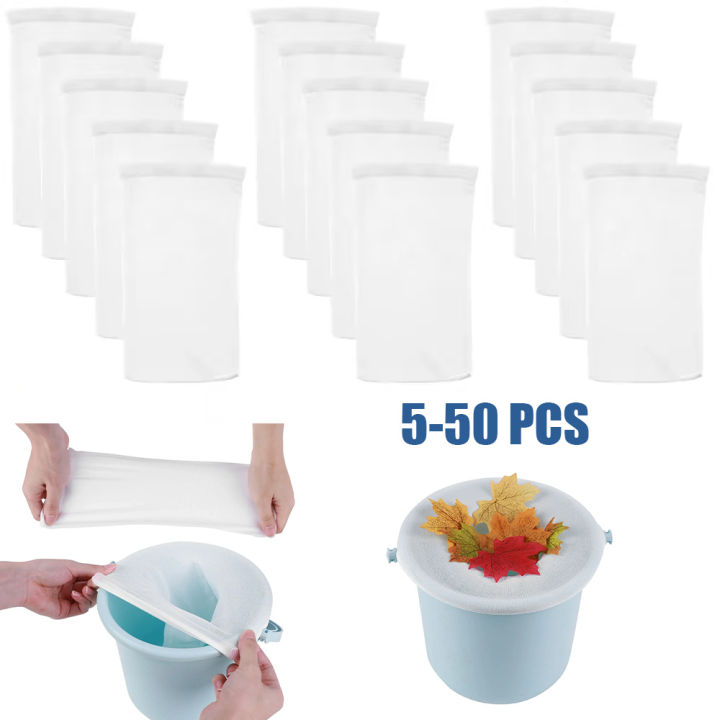 5-50Pcs Pool Skimmer Socks Filter Storage Nylon Swimming Pool Filter ...