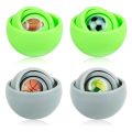 3D Ball Finger Training Spinner Toy – Pack of 4 Stress Relief Sensory Spinners, Rotating Cube Hand Fidget Toy for Anxiety Relief, Focus & Relaxation – Fun Fingertip Game for Kids & Adults. 