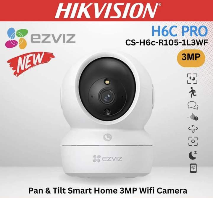 EZVIZ H6C PRO 3mp 2K wifi CCTV camera | Hikvision