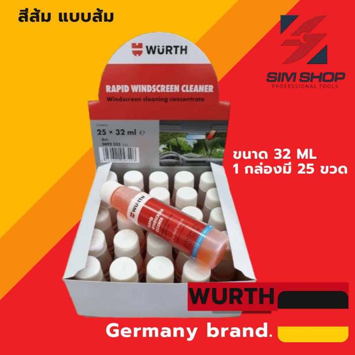 Windshield%20Wiper%20Fluid,%20Glass%20Spray,%20Glass%20Spray%20Refill%20Solution,%2032%20Ml.%20Wurth%20Bottle/Box%20Per%20Box%20-%20Image%206