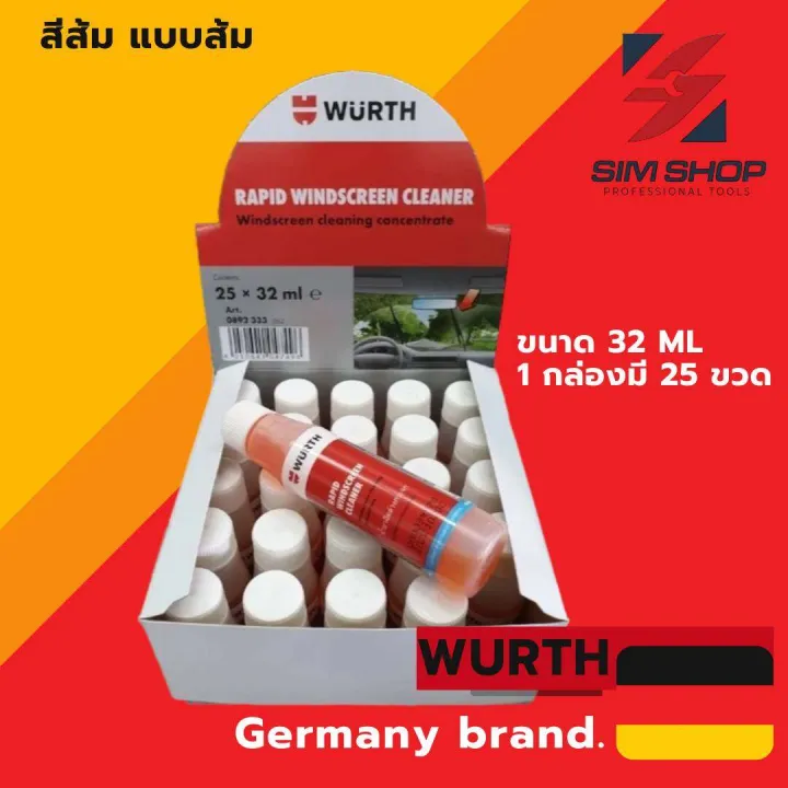 Windshield%20Wiper%20Fluid,%20Glass%20Spray,%20Glass%20Spray%20Refill%20Solution,%2032%20Ml.%20Wurth%20Bottle/Box%20Per%20Box%20-%20Image%206