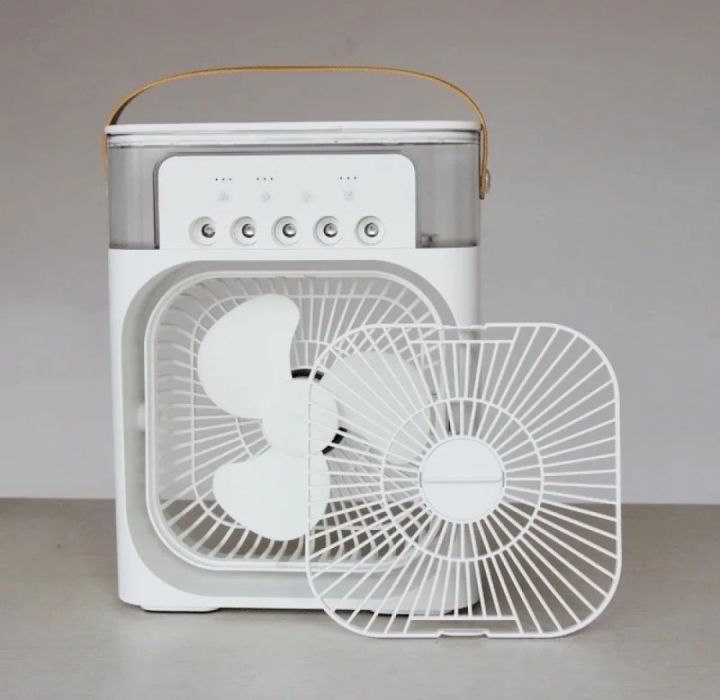 Mini Air Cooler Fan – Air Conditioner With Water And Ice Compartment