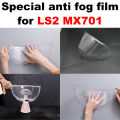 For LS2 MX701 Speical Anti Fog Film Spare Visor Original EXPLORER Rally Helmet Shield Motocross Off-road Moto Casco Accessories. 